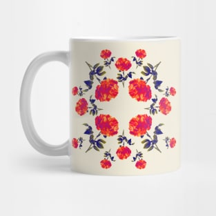 Aesthetic Floral Pattern Mug